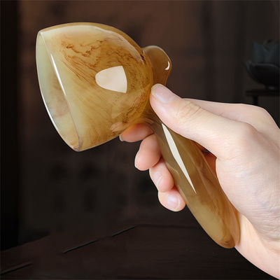 Manuale Gua Sha Bowl Meridiano Dredging Massage Stick Guasha Coppa per Resina Corpo Sosta Massaggio Salute Strumento