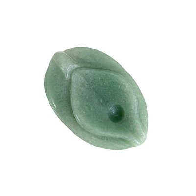 Giada Vagina Scultura Artigianato Verde Cura Naturale Fluorite Spiritualità Reiki Donne Fiore Figurine per Prodotti