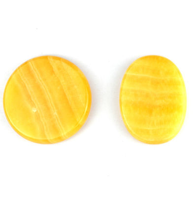 Spa Massaggio Caldo Pietra Energetica in 8 * 8cm Dimensione con tutti i tipi di materiali cristallini OEM / ODM accettato