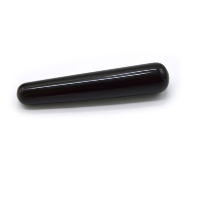 10*2cm Black Obsidian Yoni Wand Il tuo strumento per la salute e il massaggio femminile