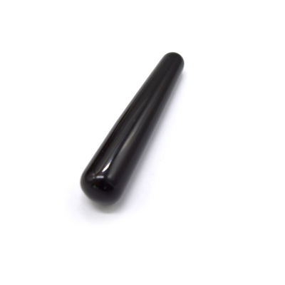 10*2cm Black Obsidian Yoni Wand Il tuo strumento per la salute e il massaggio femminile