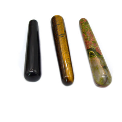 10*2cm Black Obsidian Yoni Wand Il tuo strumento per la salute e il massaggio femminile