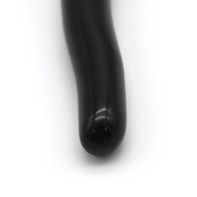 Natura Gemstone Yoni Healing Wands Black Obsidian Curved Massage Wand per la Cura dei Cristalli femminili