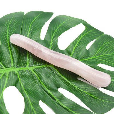 Natura Gemstone Yoni Healing Wands Black Obsidian Curved Massage Wand per la Cura dei Cristalli femminili