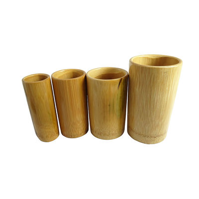 Set di terapia con coppe di bambù marrone per massaggi di rilascio miofasciale e sollievo dalla tensione