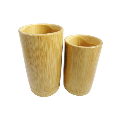 Set di terapia con coppe di bambù marrone per massaggi di rilascio miofasciale e sollievo dalla tensione