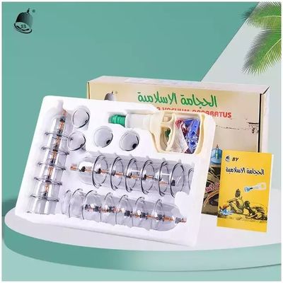 Kit di terapia del vuoto e della coppetta Manuale Ventosa usa e getta Hijama Cupping Set 24 pcs 39*27*8cm 80*42*56.5cm 20 scatole/scatola