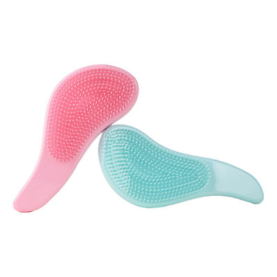 2 taglie Puro pettine per massaggi a testa a colori Anti-statico Pelle cura spazzola Detangle doccia spazzola per capelli pettine Scalpo pettine per massaggi