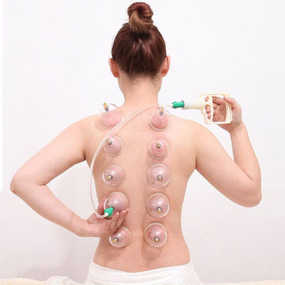 18 Tazze Set di massaggio per massaggiare il corpo Massaggi muscolari per alleviare il dolore alle articolazioni Fisioterapia Eco-compatibile e duratura