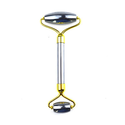 Disponibile il logo personalizzato Terahertz Facial Roller Gua Sha Massager per viso collo occhio Guasha Massaggio Prodotti di bellezza