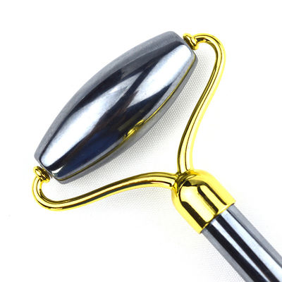 Disponibile il logo personalizzato Terahertz Facial Roller Gua Sha Massager per viso collo occhio Guasha Massaggio Prodotti di bellezza