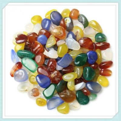Agate naturale pietre cadute per la decorazione lucidato e caratteristica regionale