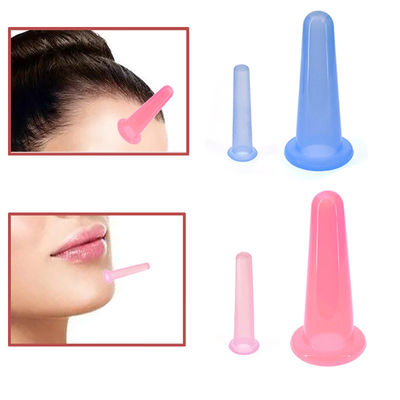 2pcs Set di tazze in silicone per la cura della salute Massaggio con tazza di terapia fisica