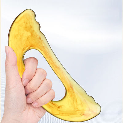 Strumento di massaggio del punto di innesco del corpo Gua Sha per drenaggio linfatico a resina e dragaggio dei meridiani fisioterapia OEM / ODM