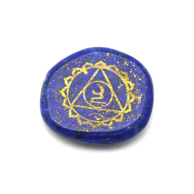 Ametista Pietra di Chakra Ispirazionale Set in 7 colori per energia mista