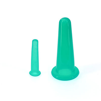 2pcs Set di tazze in silicone per la cura della salute Massaggio con tazza di terapia fisica