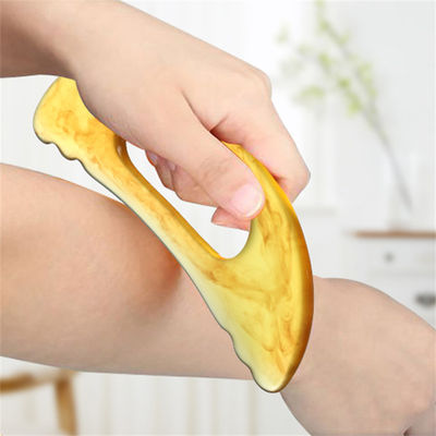Strumento di massaggio del punto di innesco del corpo Gua Sha per drenaggio linfatico a resina e dragaggio dei meridiani fisioterapia OEM / ODM