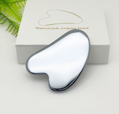 Terahertz Stone Gua Sha Facial Tools per massaggiare e guarire il viso 100% naturale autentico