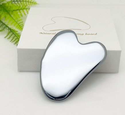 Terahertz Stone Gua Sha Facial Tools per massaggiare e guarire il viso 100% naturale autentico