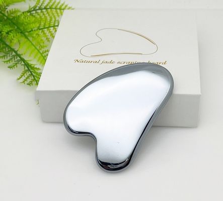 Terahertz Stone Gua Sha Facial Tools per massaggiare e guarire il viso 100% naturale autentico