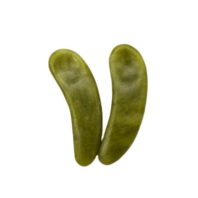 3.8*1.3*0.4cm Crema cristallina naturale per gli occhi cucchiaio bastoncino massaggio degli occhi accessori per la cura degli occhi