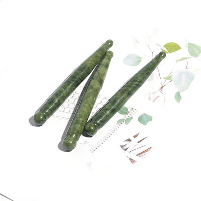 110*12mm Xiuyan Jade Gua Sha Stick L'ultimo massaggio facciale e strumento di drenaggio linfatico