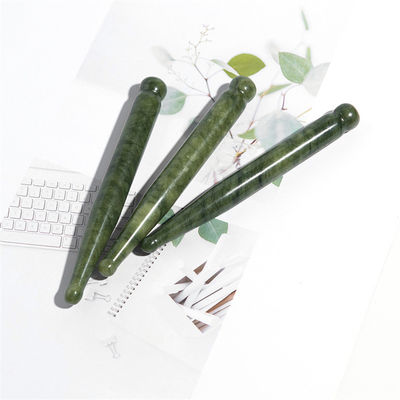 110*12mm Xiuyan Jade Gua Sha Stick L'ultimo massaggio facciale e strumento di drenaggio linfatico