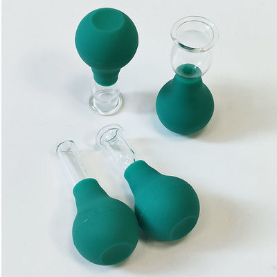 Occhio PVC vetro Mini Cupping Set 4 pezzi massaggio aspiratore per massaggiatore corpo viso