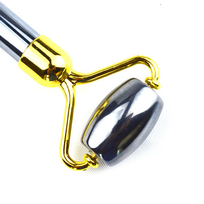 Gray Terahertz Face Roller Guasha Anti Aging For Face Eye Massage Gua Sha Facial Beauty Terahertz Stone Facial Massager