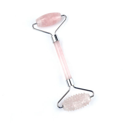 Rose Quartz Facial Guasha Massage Roller Face Gua Sha Beauty Lift Massager Tools per il dimagrimento e i benefici anti-invecchiamento