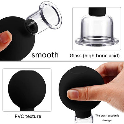 4Pcs PVC Suczione Massaggio a vuoto Vaso di Terapia di Cupping a vuoto Set per la salute per migliorare la salute