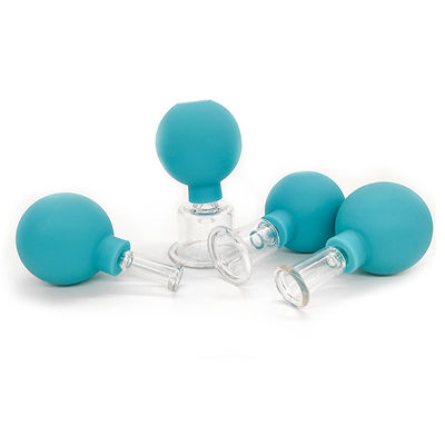 4Pcs PVC Suczione Massaggio a vuoto Vaso di Terapia di Cupping a vuoto Set per la salute per migliorare la salute