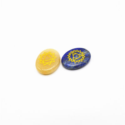 7 Chakra Stone set Reiki Cristalli Chakra Stone per il supporto alla guarigione taglia personalizzata OEM