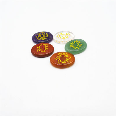 7 Chakra Stone set Reiki Cristalli Chakra Stone per il supporto alla guarigione taglia personalizzata OEM