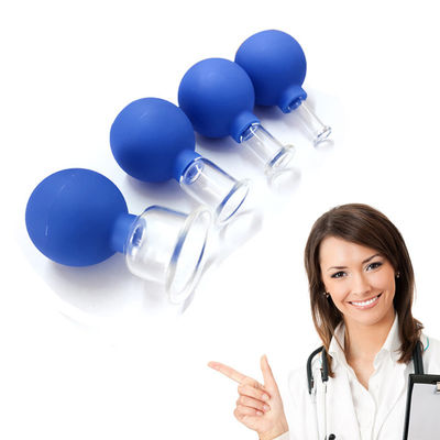 Set di coppe per il viso in silicone in PVC per lifting del viso e irrigidimento della pelle Disponibile Logo Makeup Canister Coppe aspiratrici