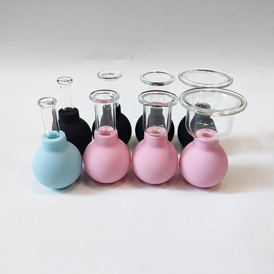 Set di coppe per il viso in silicone in PVC per lifting del viso e irrigidimento della pelle Disponibile Logo Makeup Canister Coppe aspiratrici