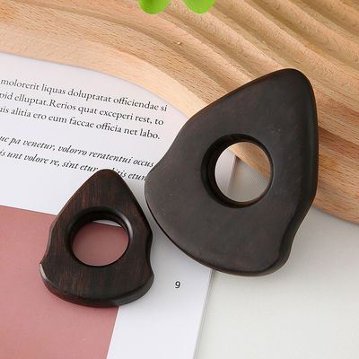 2 dimensioni Anello per massaggiare i piedi in legno di sandale Set di pedicure Acupoint Stick Massaggiatore di suola di legno con funzione musicale