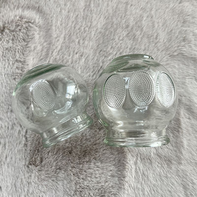Dimensioni personalizzate 12pcs Massaggio di vetro Cupping Set di terapia di cupping Dispositivo di terapia di cupping Massaggio di vetro fuoco