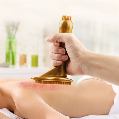 Massaggiatore Corporeo Triangolo Manuale Massaggio Meridiano Spazzola Gua Sha Pushing Board Massaggiatore Magnetico Diminuzione