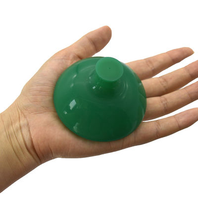 Apparecchi di aspiratura in silicone verde per l'assorbimento dell'umidità e il massaggio Tazze di aspirazione facili Proprietà Prodotti sanitari