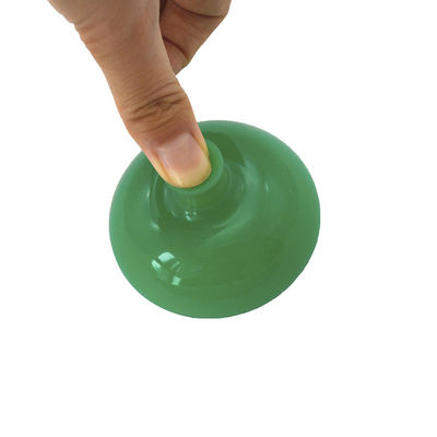 Apparecchi di aspiratura in silicone verde per l'assorbimento dell'umidità e il massaggio Tazze di aspirazione facili Proprietà Prodotti sanitari