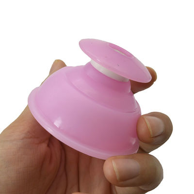 Prodotti sanitari Set di trattamento con tazze rosa Tazze di silicone anti cellulite Tazze aspiratrici Tazze di massaggio per viso e corpo