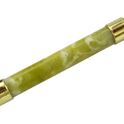 Attrezzatura per massaggi facciali Roller Faciale Xiuyan Giada Naturale 100% Giada Naturale Massaggiatore per attrezzi di bellezza e cura della pelle