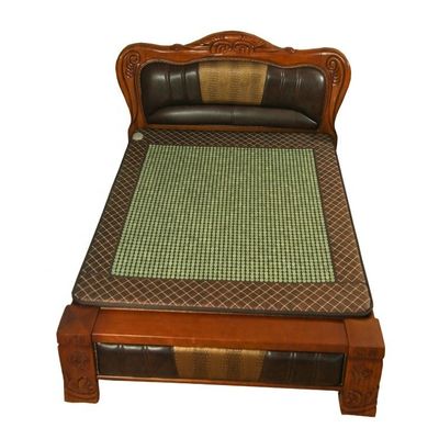 Massaggiatore di giada naturale per il comfort Spa confortevole Massaggio di giada di pietra riscaldamento materasso Health Pad