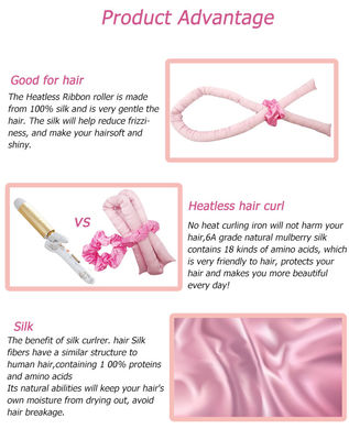 Ottenere senza sforzo capelli belli con calore-free Silk Roller Hair Health