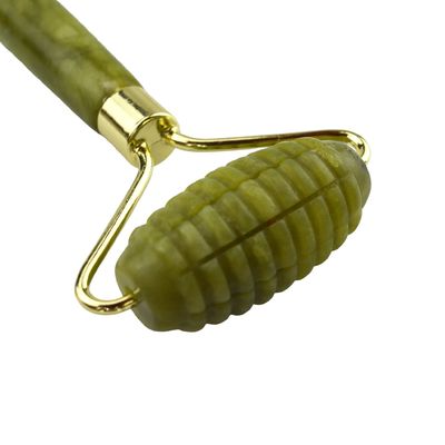 Massaggiatore Faciale Xiuyan Giada Doppio Testa Faccia Naturale Massaggio Strumento di Bellezza Faccia Giada Roller Faccia Sottile Massaggiatore Strumento di Rilassamento