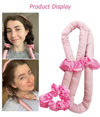 Roller di seta morbido per capelli calore libero per capelli curler roller styler per capelli lunghi