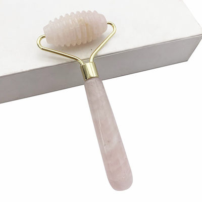 Massaggio facciale a testa singola a punteggio per la bellezza del viso anti-invecchiamento con pietra di giada naturale al 100% e logo personalizzato