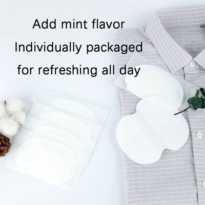 40pcs Ultra-sottile ascelle Adesivo che assorbe il sudore con poliestere di menta Ion argento carta non tessuta in aria SAP Pulpa PE Film
