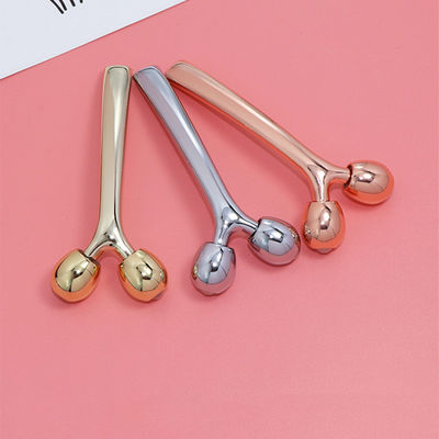 Ball Face Gua Sha Metal Roller Gua Sha Stainless Steel Face Roller per la cura della pelle con logo del cliente e funzione musicale